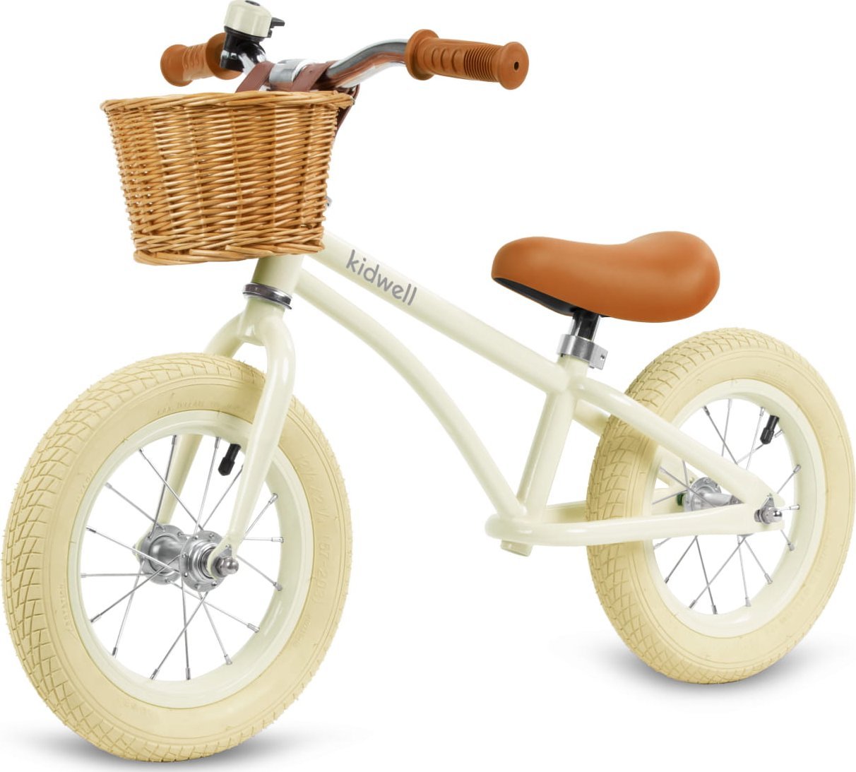 Rowerek biegowy kidwell classy cream lekki regulowany