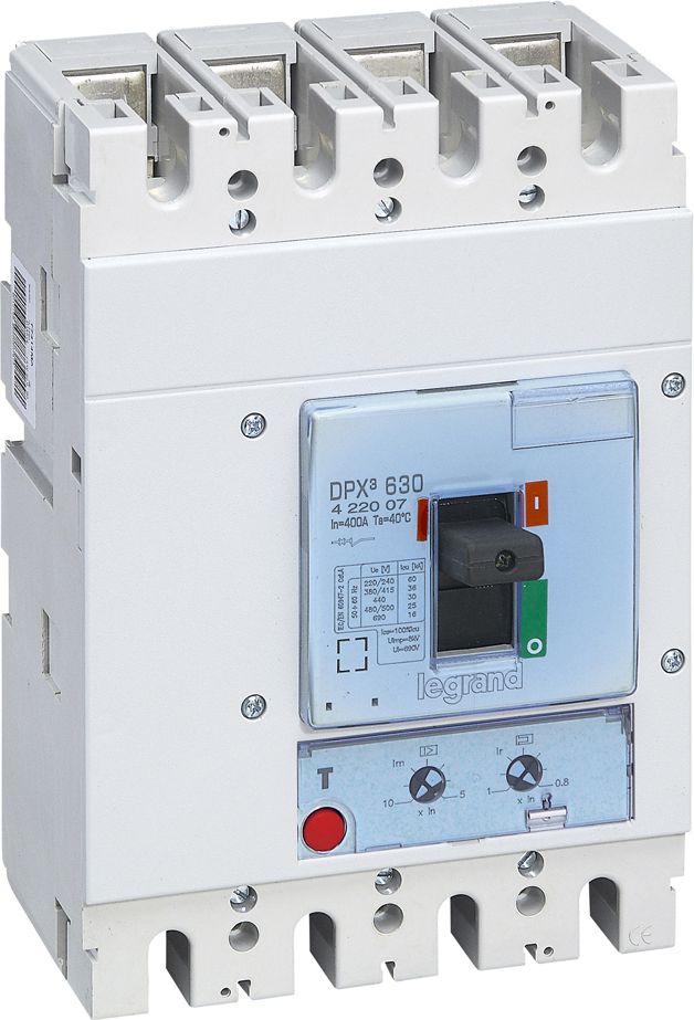 Legrand Wyłącznik mocy 400A 4P 36kA DPX3 630 TM (422007)