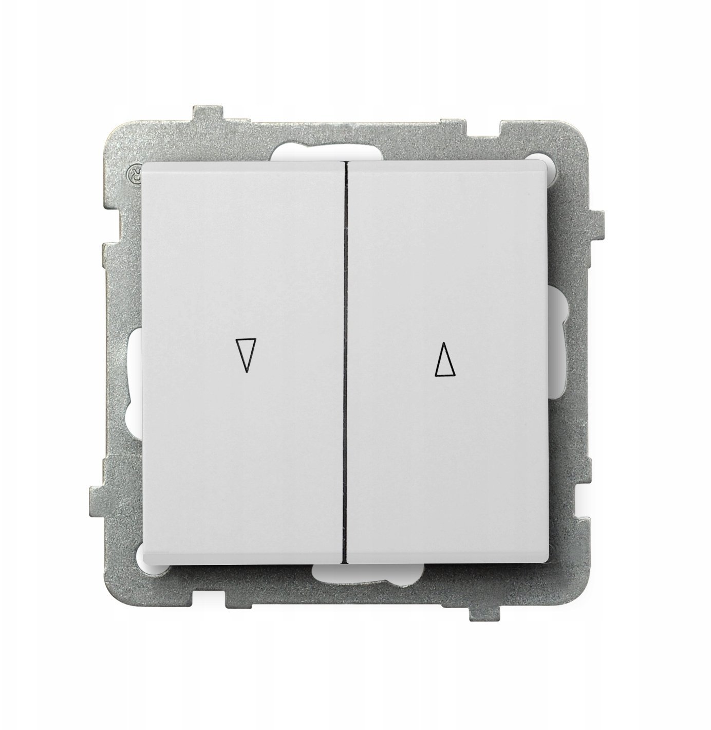 SONATA Łącznik żaluzjowy z blokadą mechaniczną biały mat ŁP-7RB/m/75