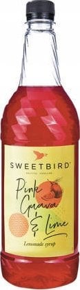 Sweetbird Lemonade syrup Pink Guava & Lime Lemonade, 1 l
