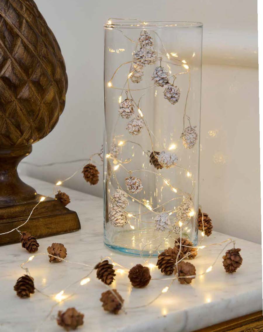 Sirius Molly Cone, 20LED, Gold+25cm