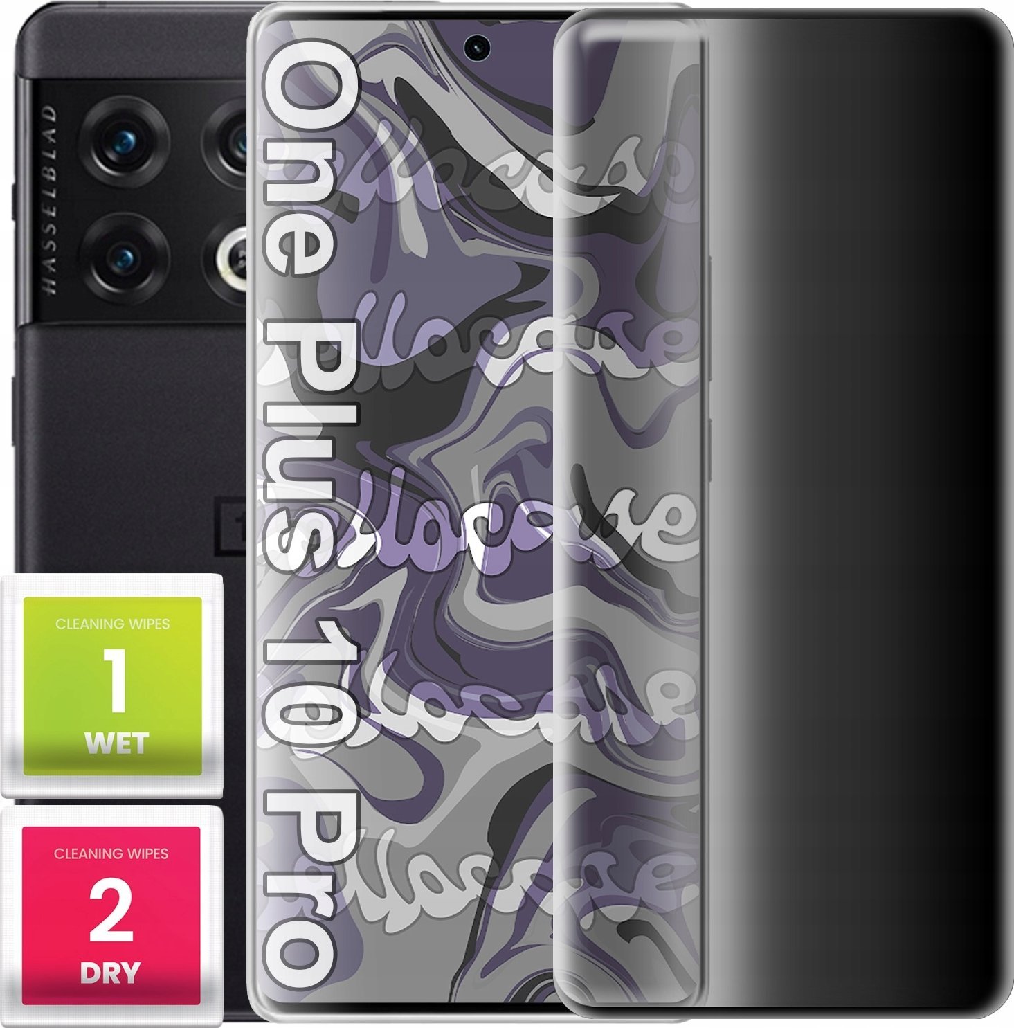 Szkło Hartowane Do OnePlus 10 Pro (Curved, Antyszpiegowskie, Ochronne)