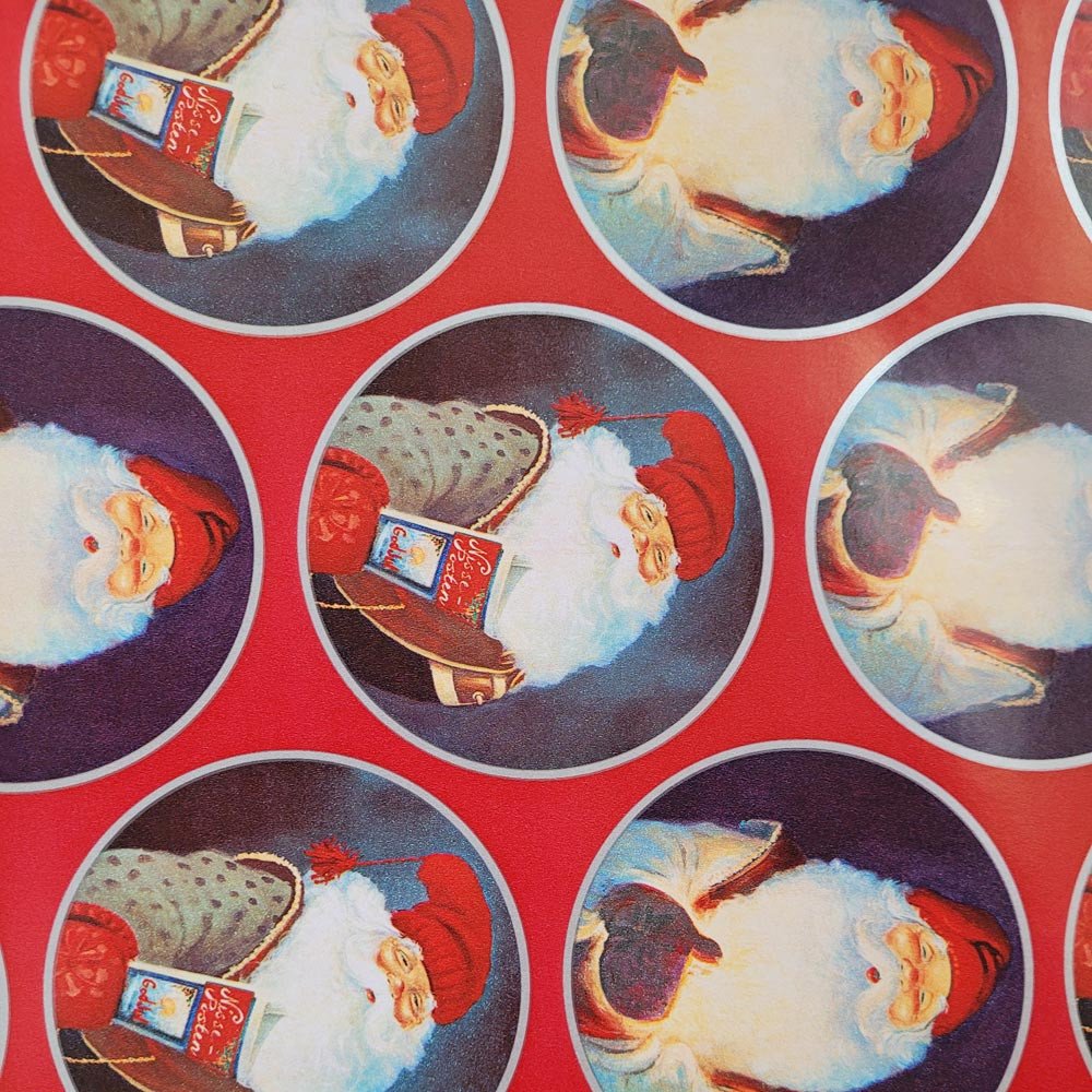 Papier czerwony do pakowania 57cmx2m 2m663