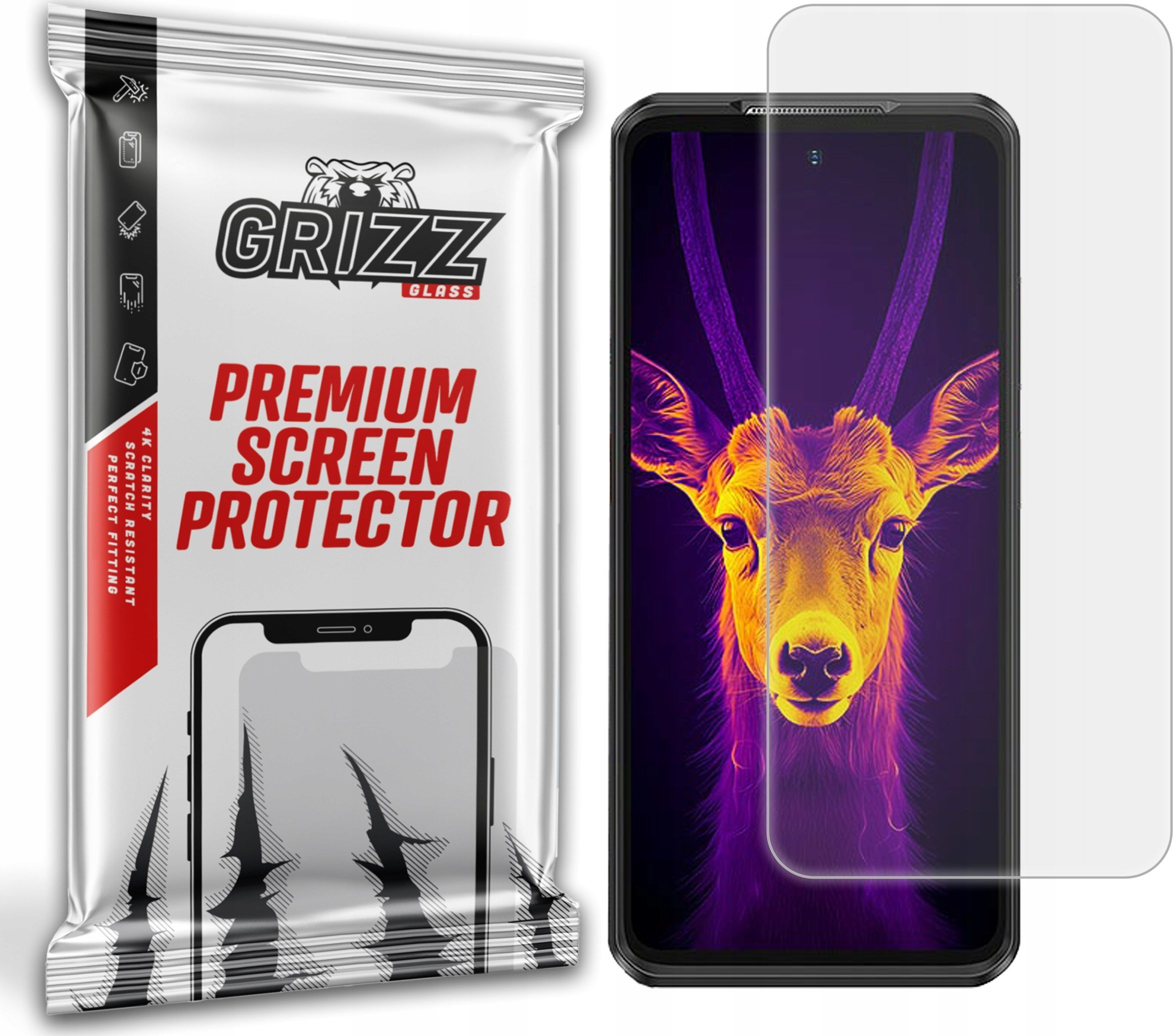 GrizzGlass Folia matowa GrizzGlass PaperScreen do Ulefone Armor 25T Pro