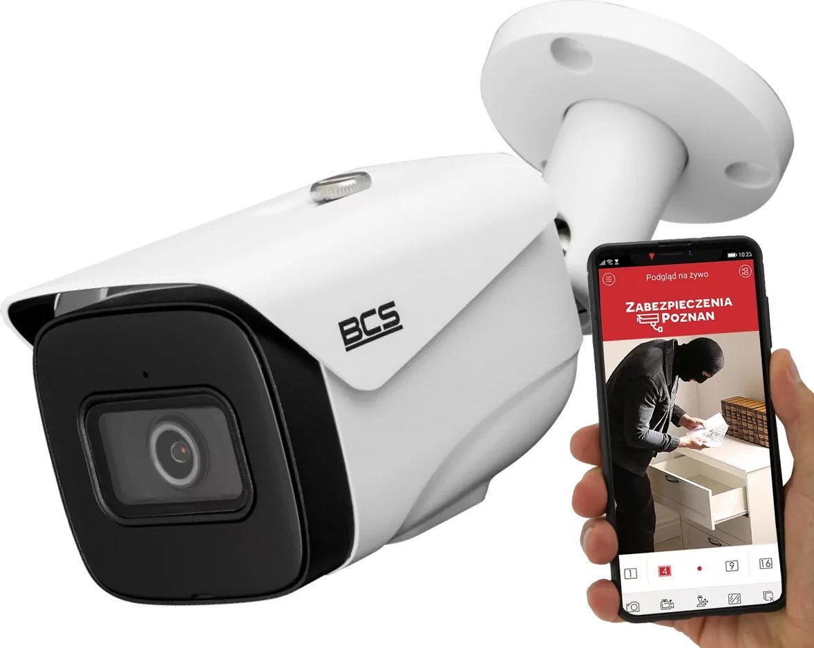 Kamera IP BCS Line KAMERA IP BCS-L-TIP28FSR5-AI1 - 8.3 Mpx 4K UHD 2.8 mm BCS Line