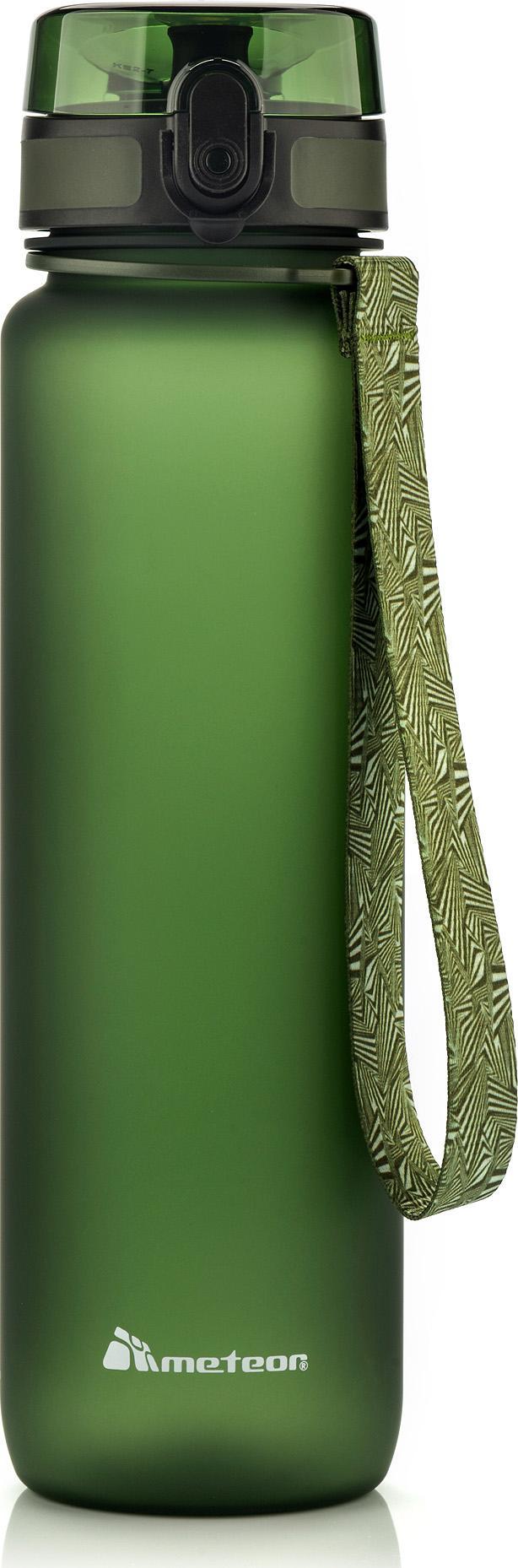 Meteor Bidon sportowy Meteor 1000 ml ciemnozielony Uniwersalny