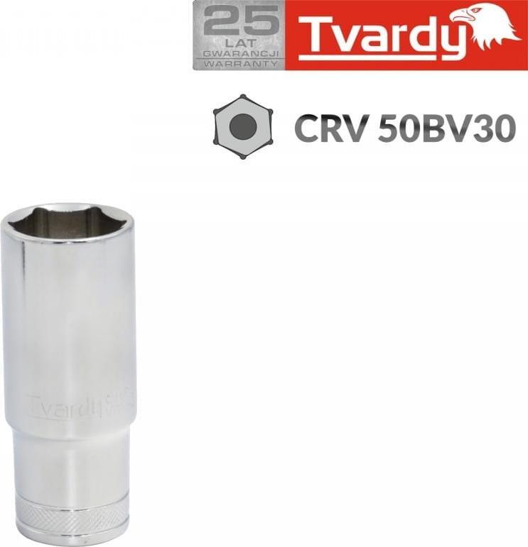 Geko NASADKA SZEŚCIOKĄTNA DŁUGA 1/4" 8 MM TVARDY (10/100) T00141-08 GEKO