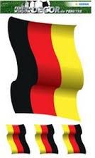 Herma Naklejka Niemiecka flaga (3187)