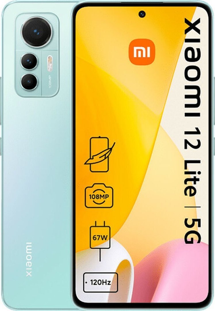 Smartfon Xiaomi 12 Lite 5G 6/128GB Zielony (S9909376)