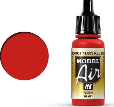 Vallejo Vallejo Model Air Red RLM23 71.003 uniwersalny