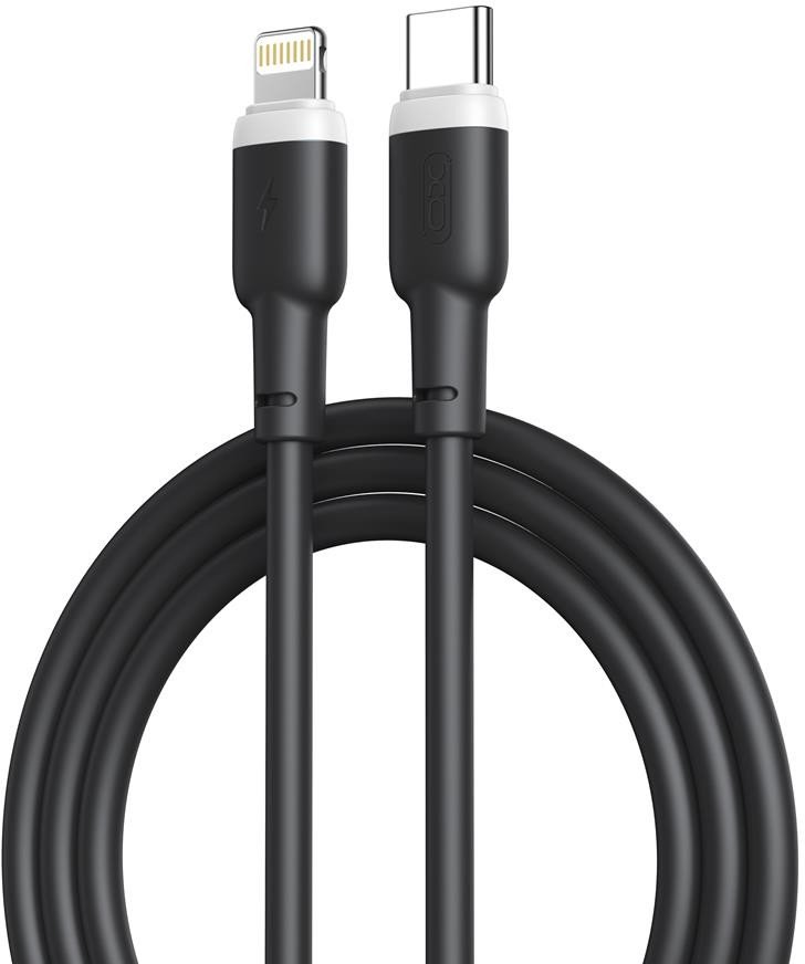 Kabel USB XO USB-C - Lightning 1 m Czarny