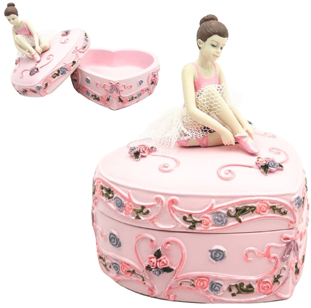 Goki Pozytywka Pudełeczko Baletnica Serce Jezioro Łabędzie MP-19031