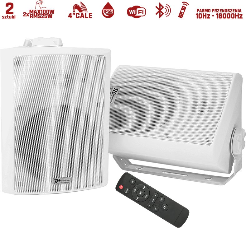 ML Zestaw głośnikowy z BLUETOOTH WiFi Power Dynamics WS40A