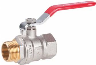 Perfexim Zawór kulowy wodny WZ DN25 rączka wzmocniony PHA-003 G1 WZ PN30 C DN25 (00-003-0250-000)