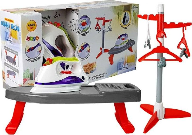 Lean Sport Żelazko na Baterie Deska Stojak z wieszakami