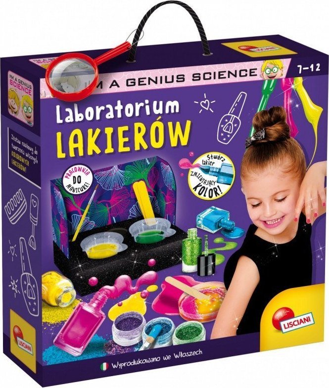 Lisciani LISCIANI I"M A GENIUS LABORATORIUM LAKIERÓW