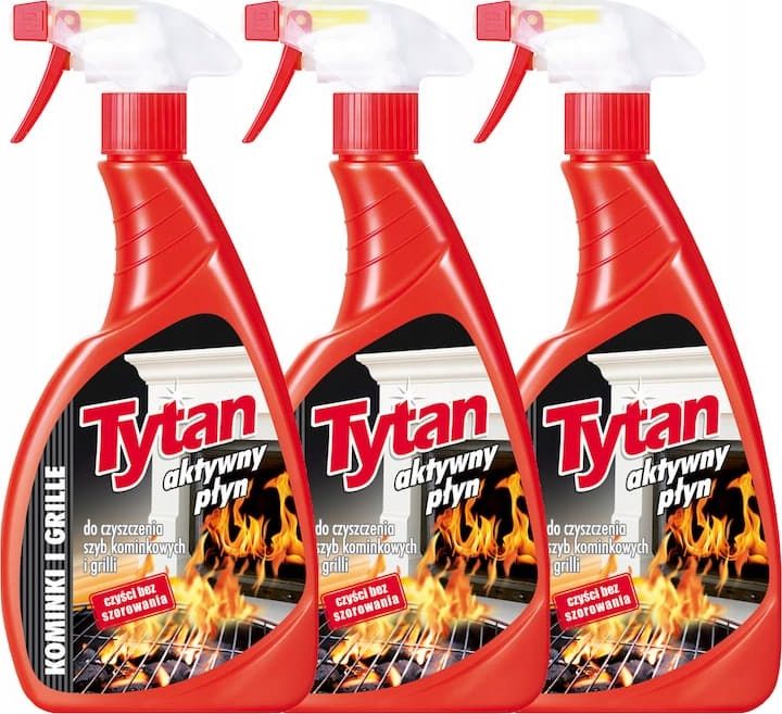 Tytan TYTAN PŁYN DO CZYSZCZENIA GRILLA I KOMINKÓW PROMO
