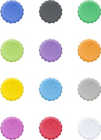 Lurch Silikonowe Lurch korki do butelek, 12 szt., śred. 3 x 1 cm