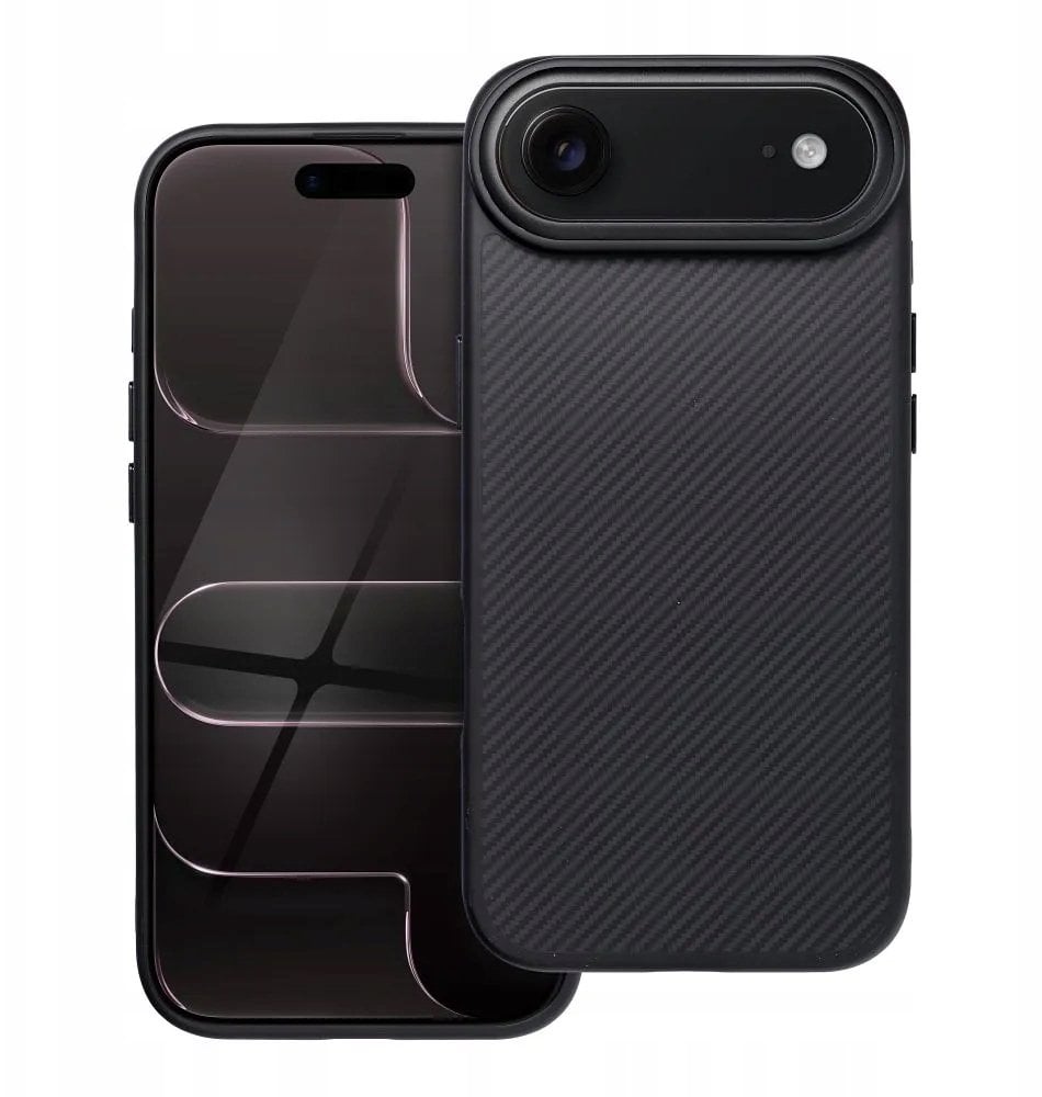 Carbon Elite Mag Cover kompatybilny z MagSafe pasuje do IPHONE 17 Air czarny