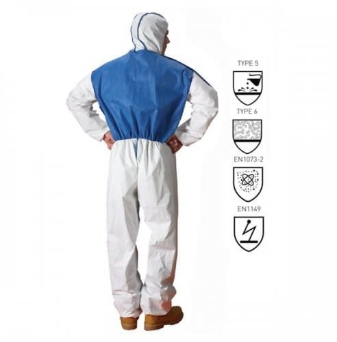 COVERAL ANSELL ALPHATEC 1800 COMFORTXXL