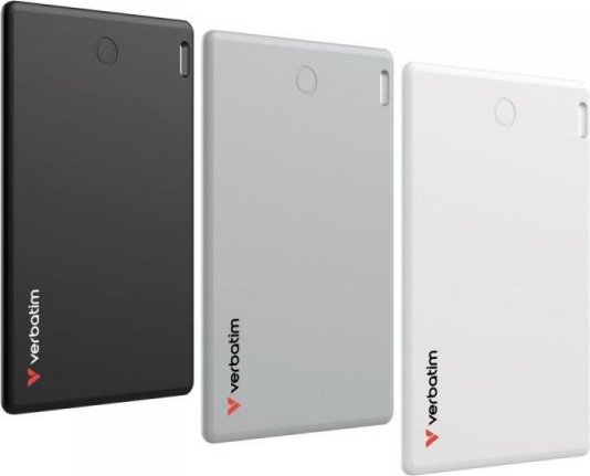 Verbatim Lokalizator Verbatim My Finder Card MYFCR-03BSW Bluetooth NFC trójpak czarny/srebrny/biały