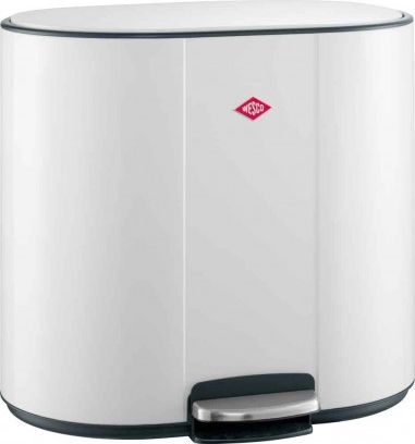 Kosz na śmieci Wesco na pedał biały (171621-74)