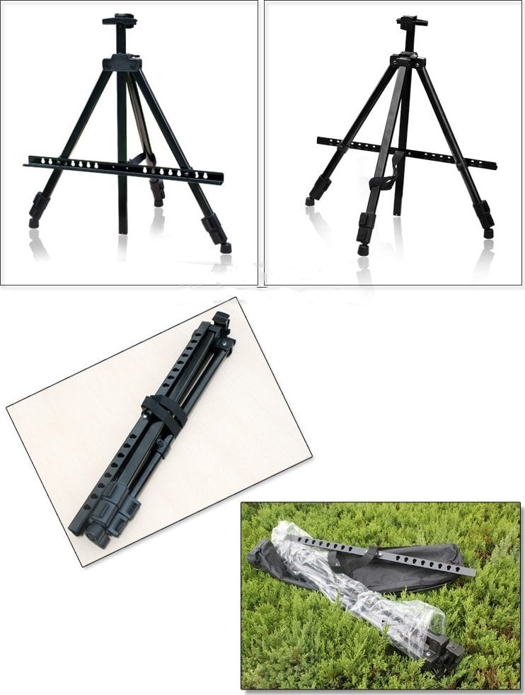 Fancier Sztaluga Malarska Aluminiowa 170 Cm / Lekka, Czarna