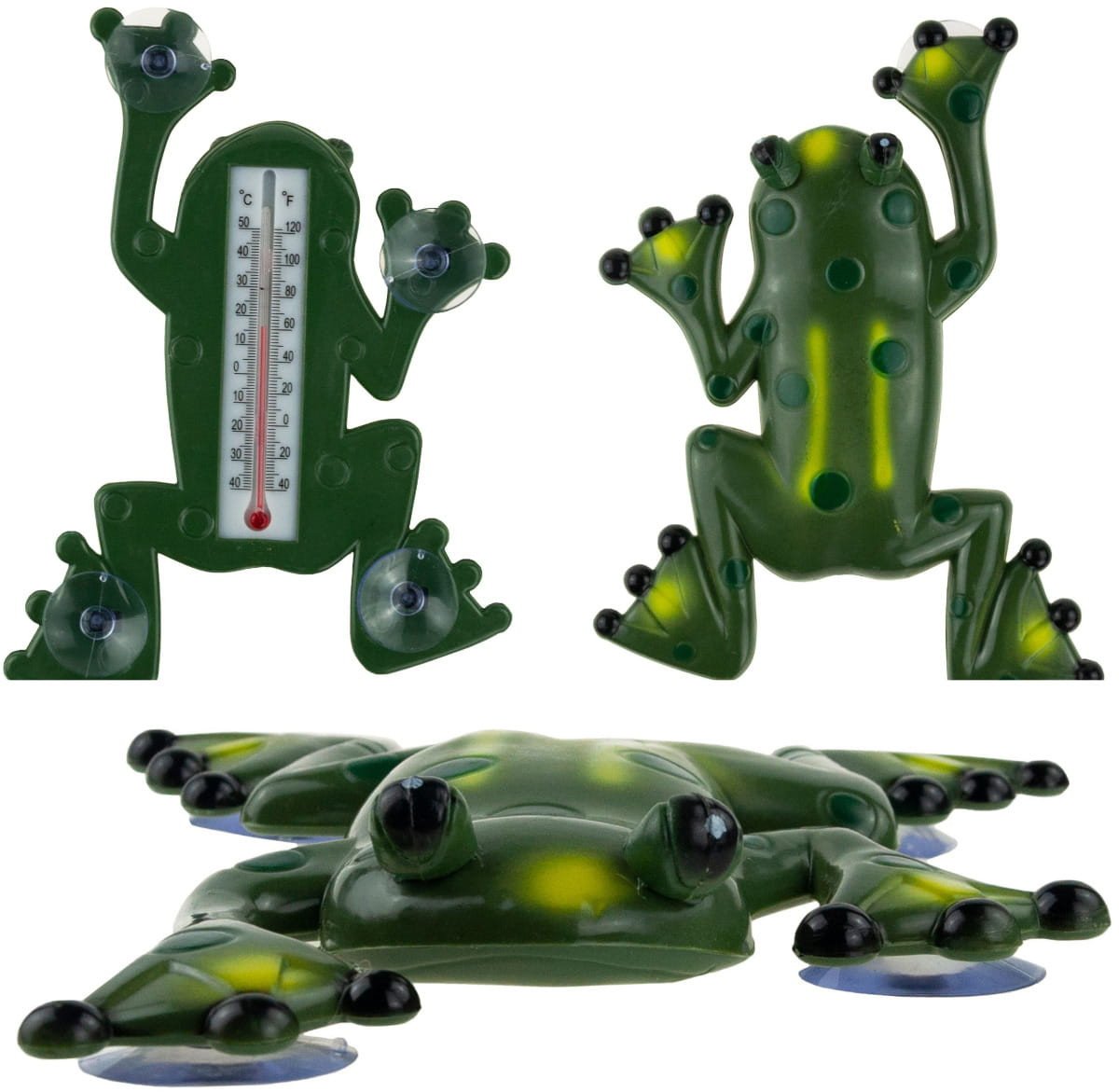 MAK5762 TERMOMETR zaokienny ZEWNĘTRZNY ŻABA przyssawki