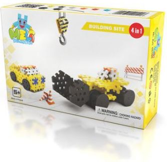 Keycraft Klocki Meli Thematic Maszyny Budowlane 4w1 (278998)