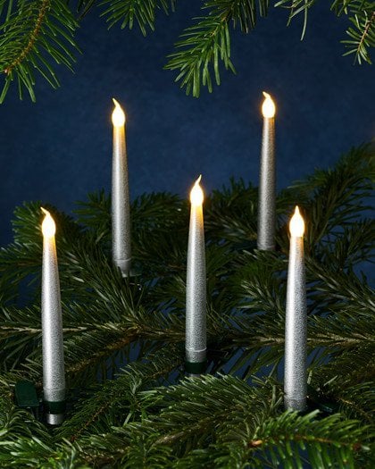 Sirius Home 36217, Silver, 10 bulb(s), LED, Battery, Battery, AAA