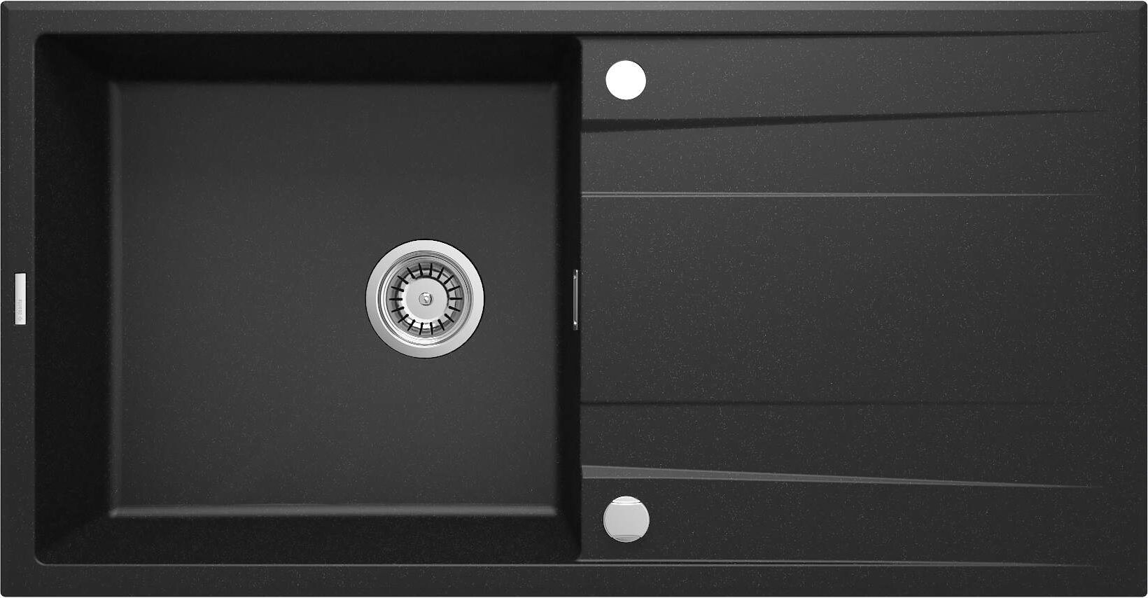 Zlewozmywak Deante Eridan granitowy 1-komorowy z ociekaczem