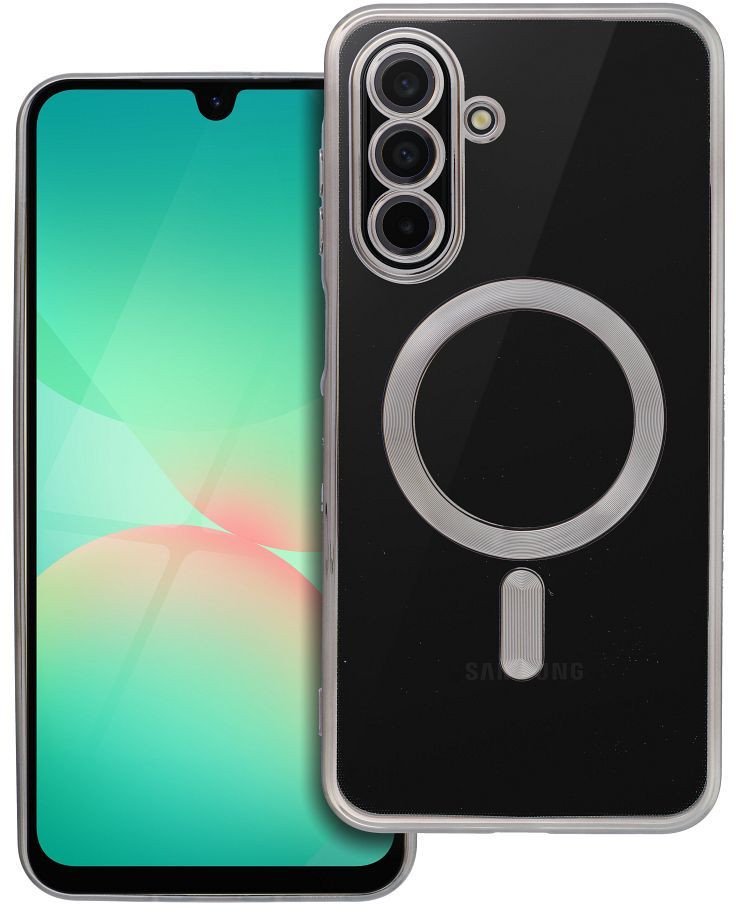 Futerał ELECTRO MAG COVER kompatybilny z MagSafe do SAMSUNG A26 tytanowy szary