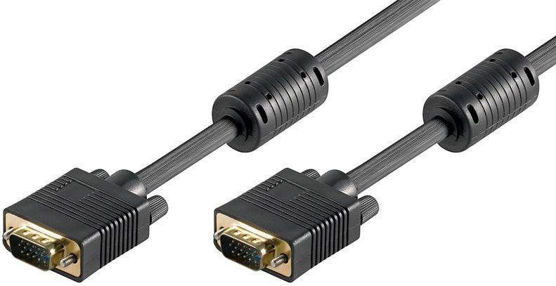 Kabel Goobay D-Sub (VGA) - D-Sub (VGA) 5m czarny (50490)
