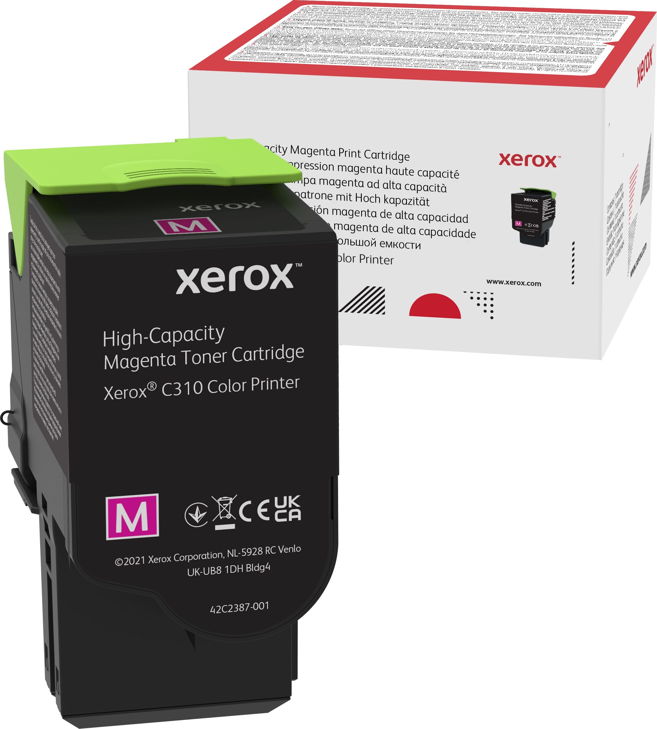 Toner Xerox C310 Magenta Oryginał (006R04366)