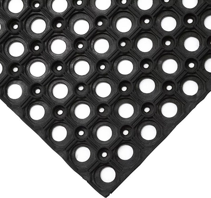 Coba Wytrzymała mata gumowa Ringmat - Plaster Miodu. Wym. 80x120cm