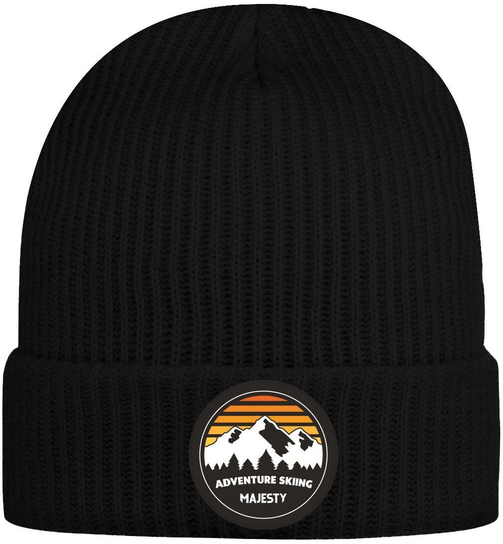 Czapka zimowa Majesty Classic Beanie Adventure - black