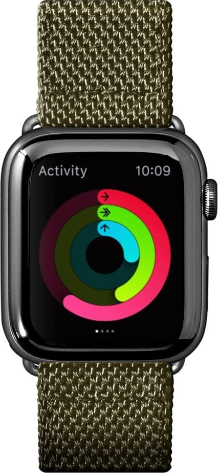 Laut LAUT Technical 2.0 Skórzany pasek nylonowy do Apple Watch 42/44 mm – zielony