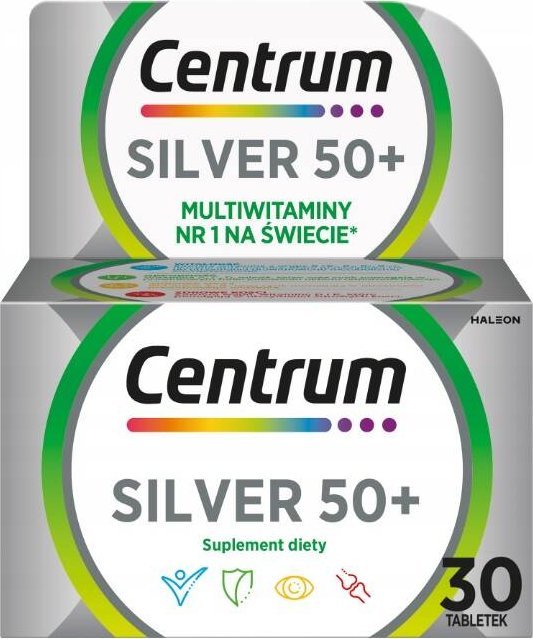 CENTRUM_Silver 50+ suplement diety z witaminami i minerałamy 30 tabletek