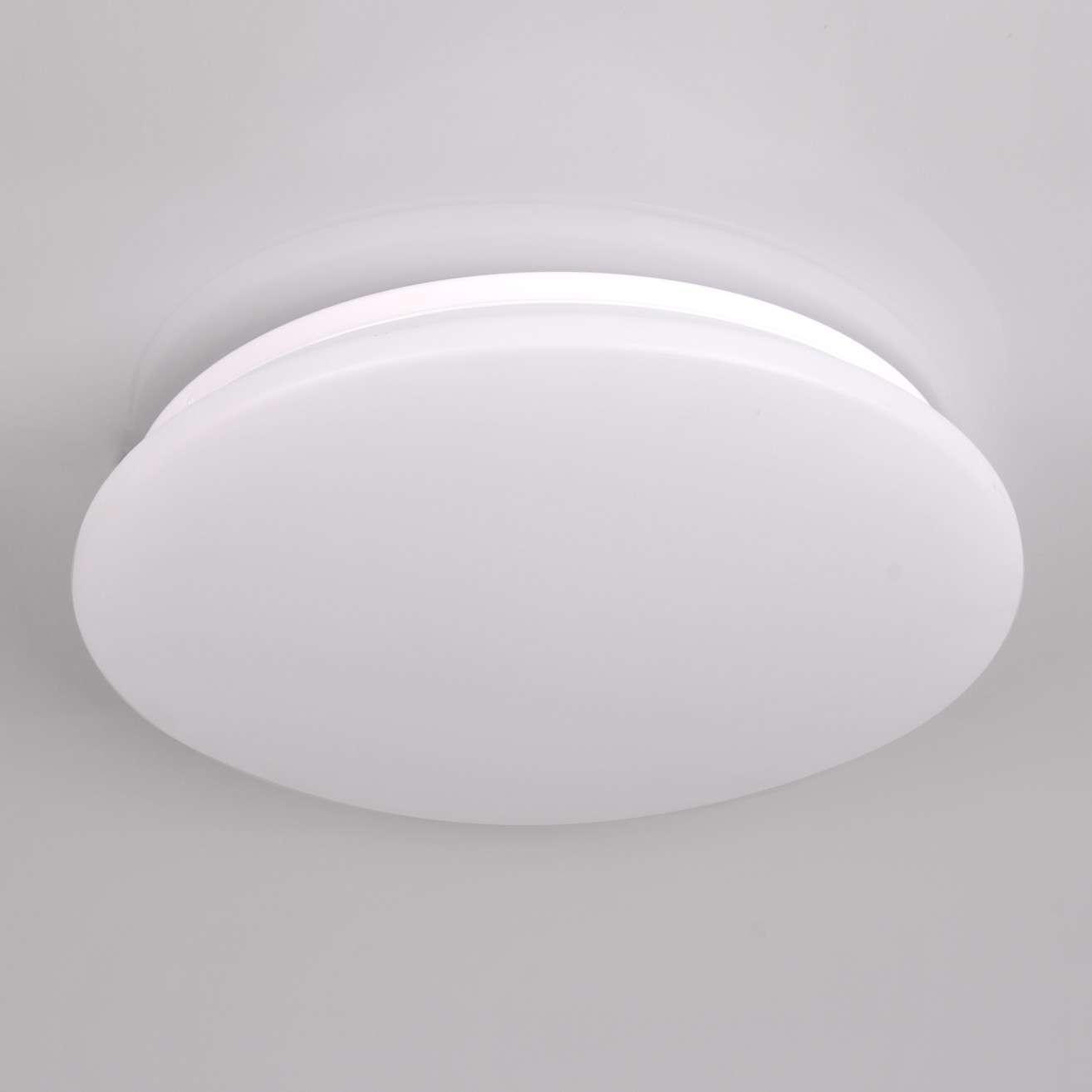 Lampa sufitowa Polux Plafon LAMPA sufitowa ADAR 313393 Polux okrągła OPRAWA natynkowa LED 18W 4000K łazienkowa IP44 biała