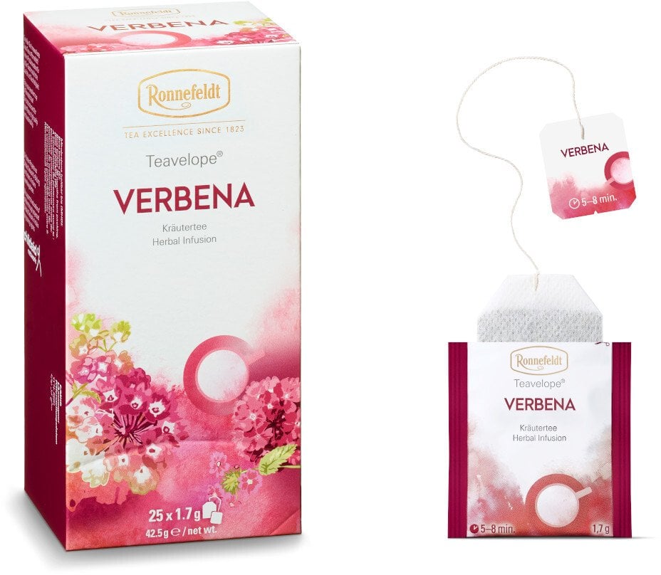 Ronnefeldt Ziołowa herbata Teavelope Verbena 25 saszetek