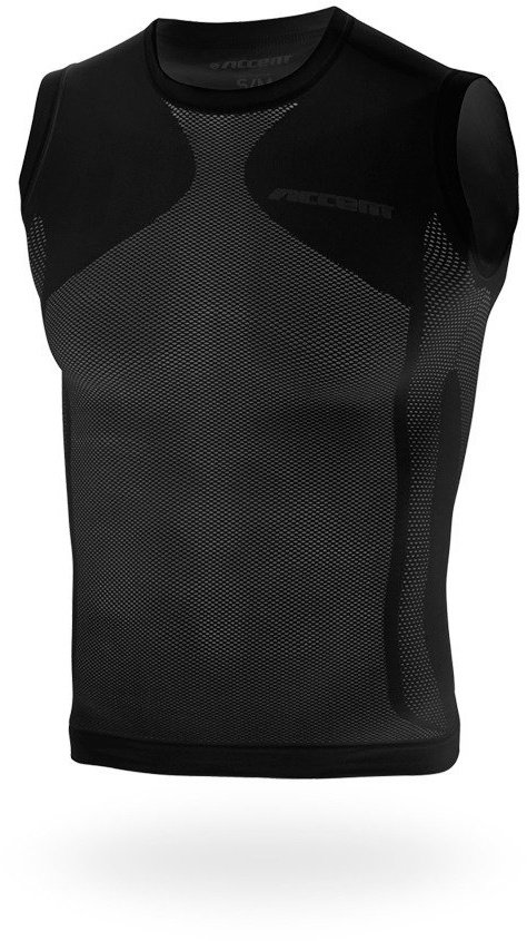 Beta Tools Podkoszulek bez rękawów Apis, czarny uszkodzona siateczka przód S/M