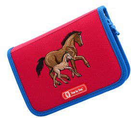 Piórnik Step by Step 3D Horse Family z wyposażeniem różowy (138635)