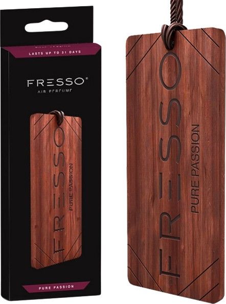Fresso Zapach do samochodu w drewnie FRESSO Pure Passion