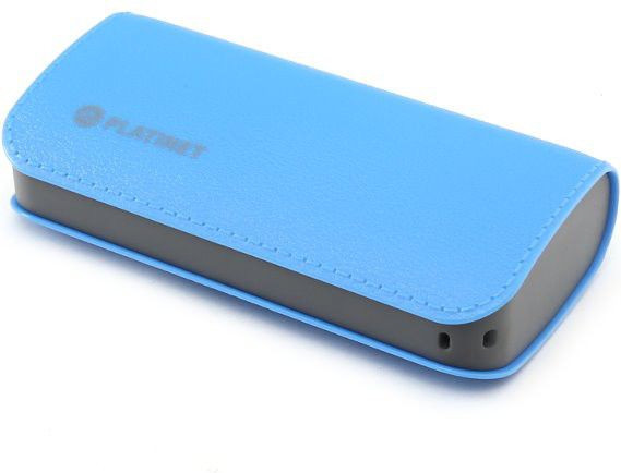 Powerbank Platinet Leather 5200mAh Niebieski