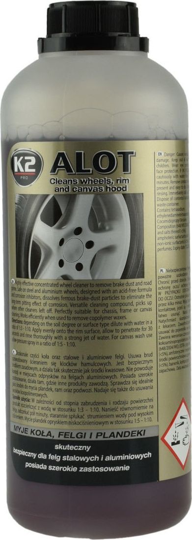 K2 K2-ALOT DO MYCIA FELG 1KG