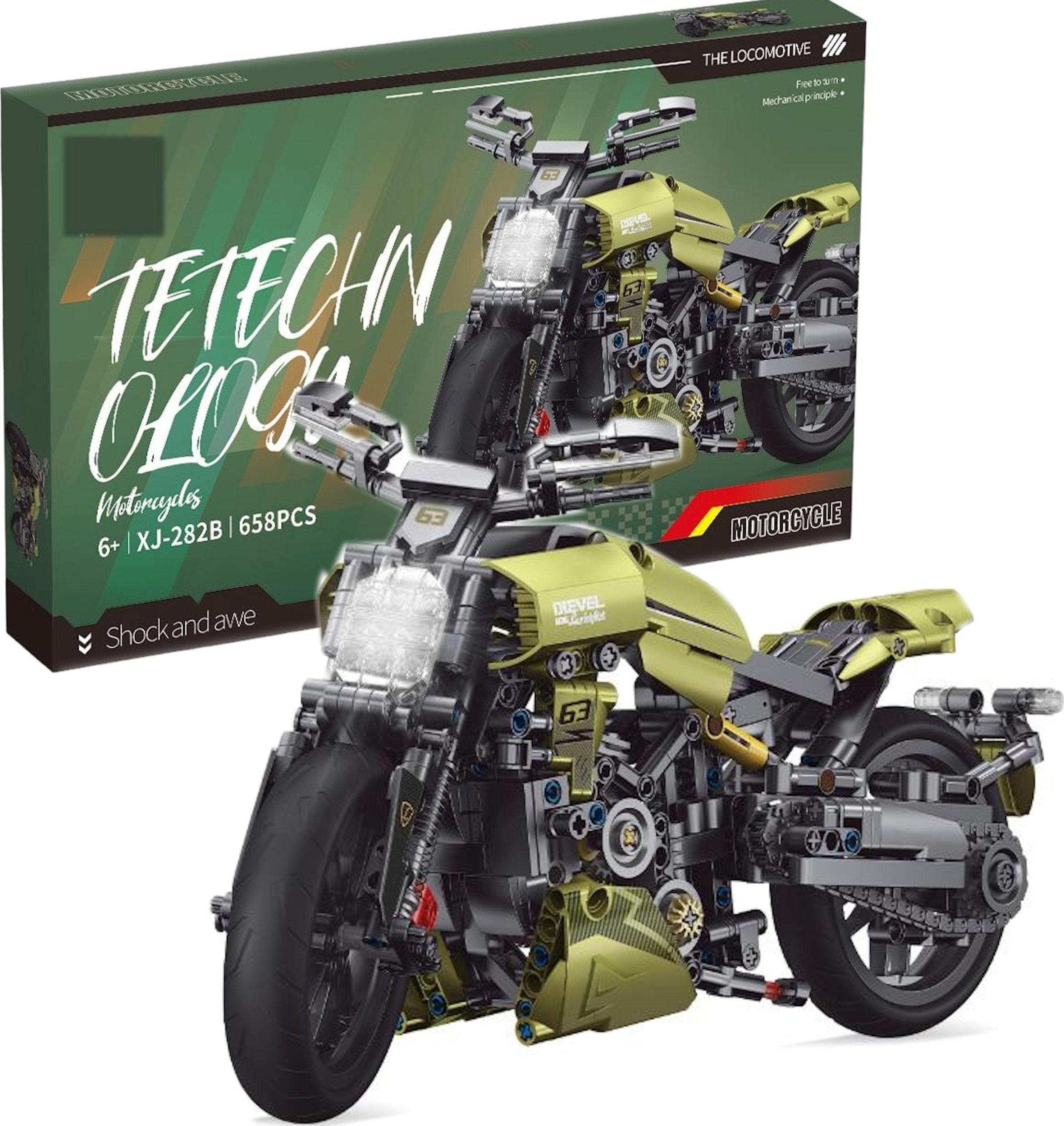 Coil Coil klocki motocykl 648 el kompatybilne