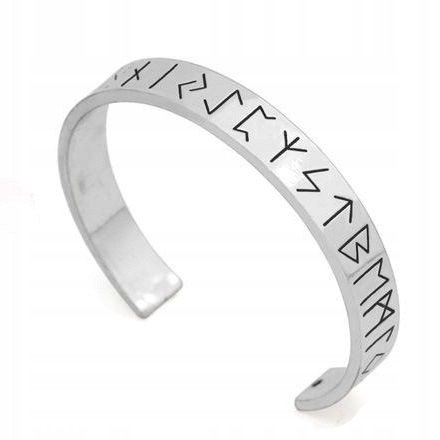 BRANSOLETA WIKINGÓW Nordycka RUNA SREBRNA 436