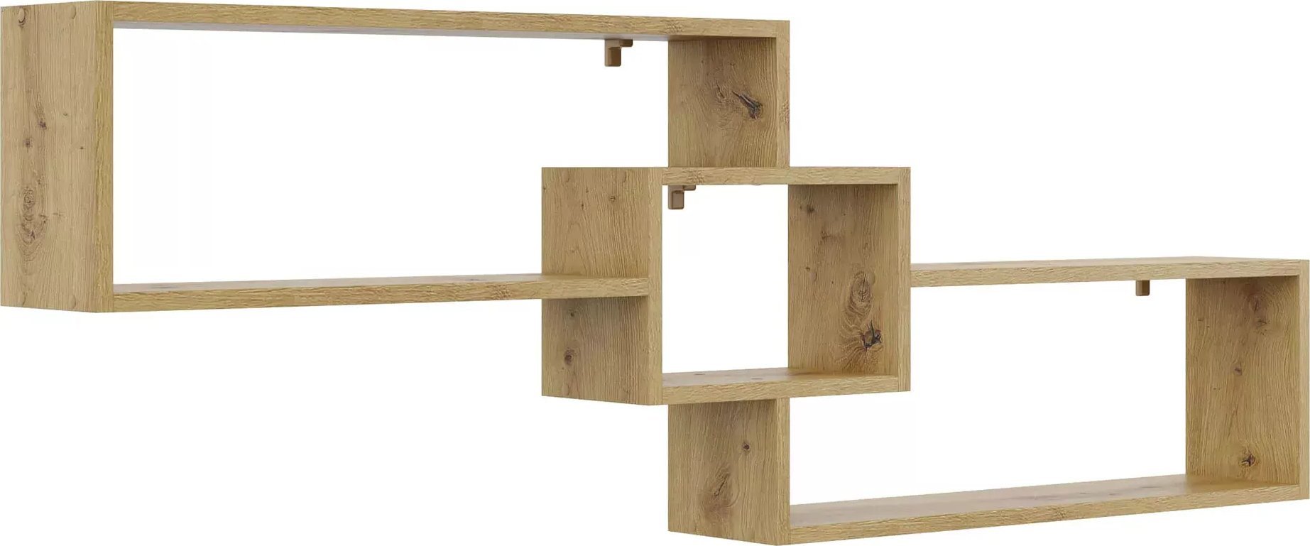 Elior Skandynawska półka na książki dąb artisan - Ramona