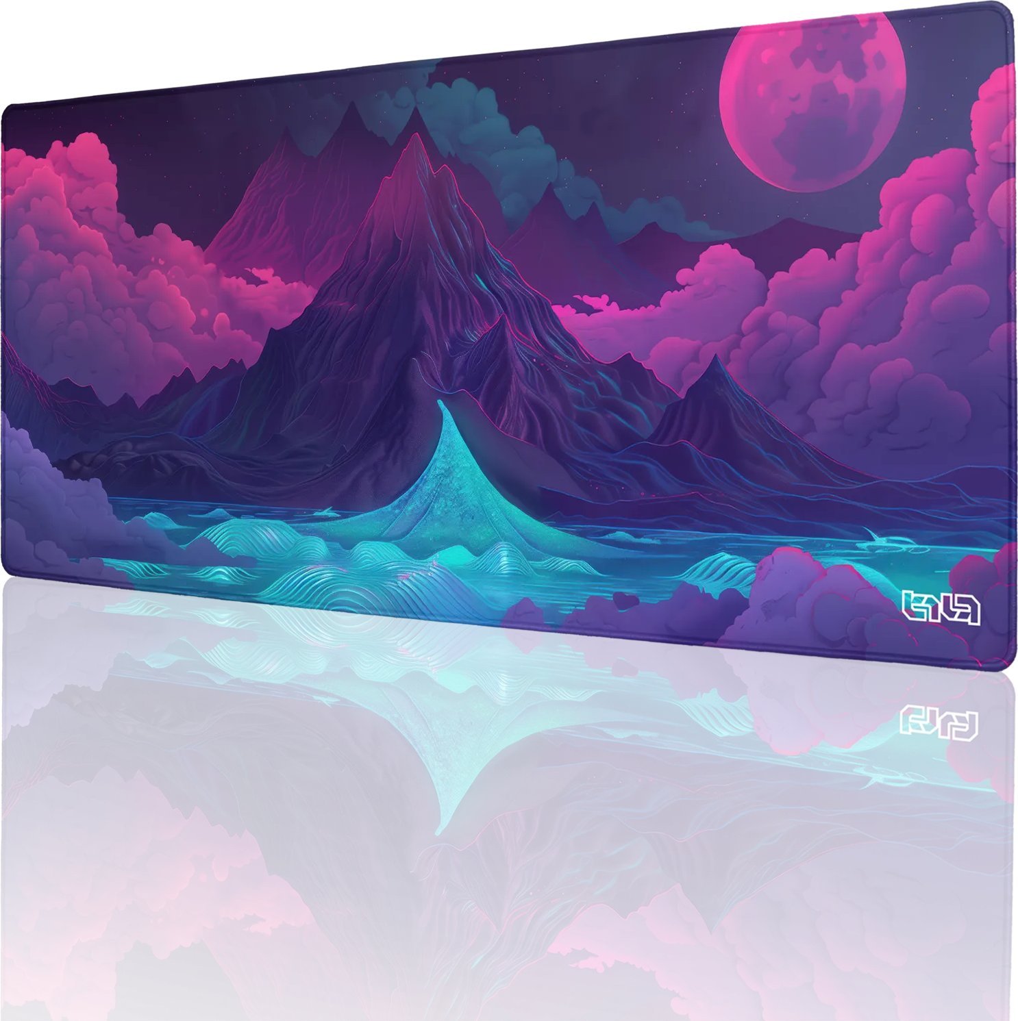 Podkładka Tilt PODKŁADKA POD KLAWIATURĘ Abstrakcyjne Wzgórza 90x40 Dla gracza XXL