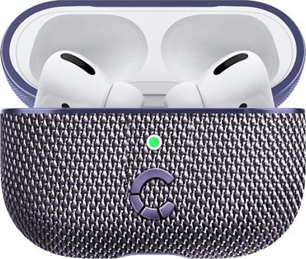 Cygnett Etui ochronne TekView Slim do AirPods Pro fioletowe